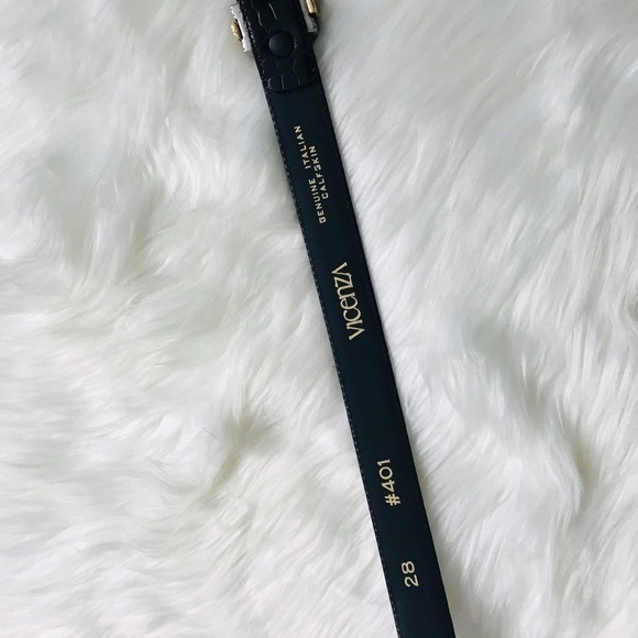 Vicenza Italian Calfskin Leather Belt size 28